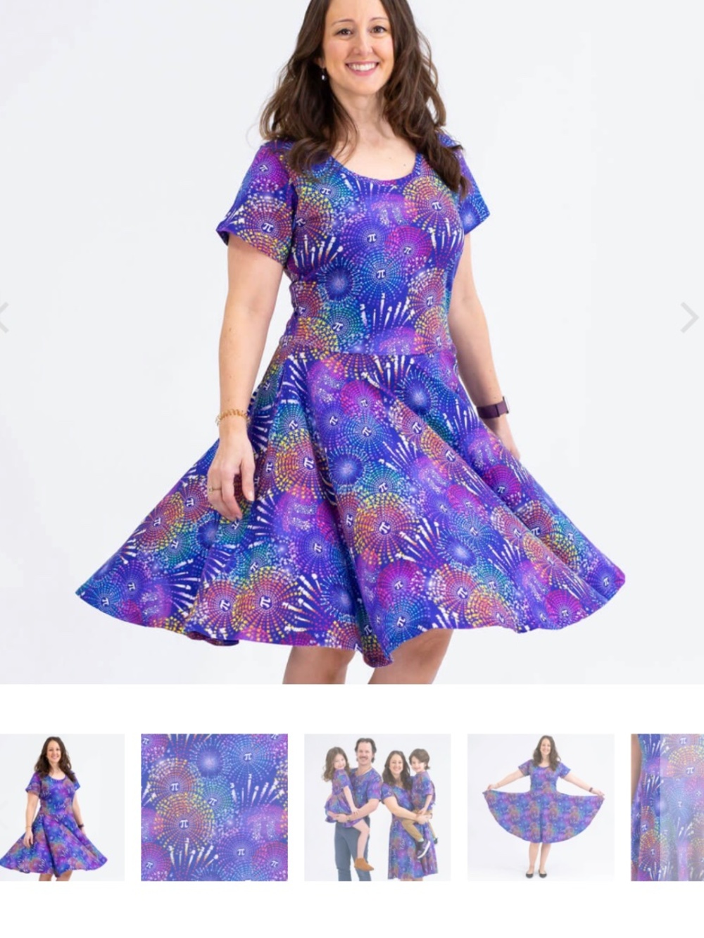 Princess Awesome Pi-rotechnics Fireworks Super Twirler Dress with Pockets 16-18